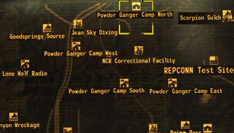 fallout new vegas powder gangers location